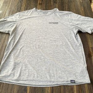 Patagonia Gray Capilene Cool Daily Shirt Sz L